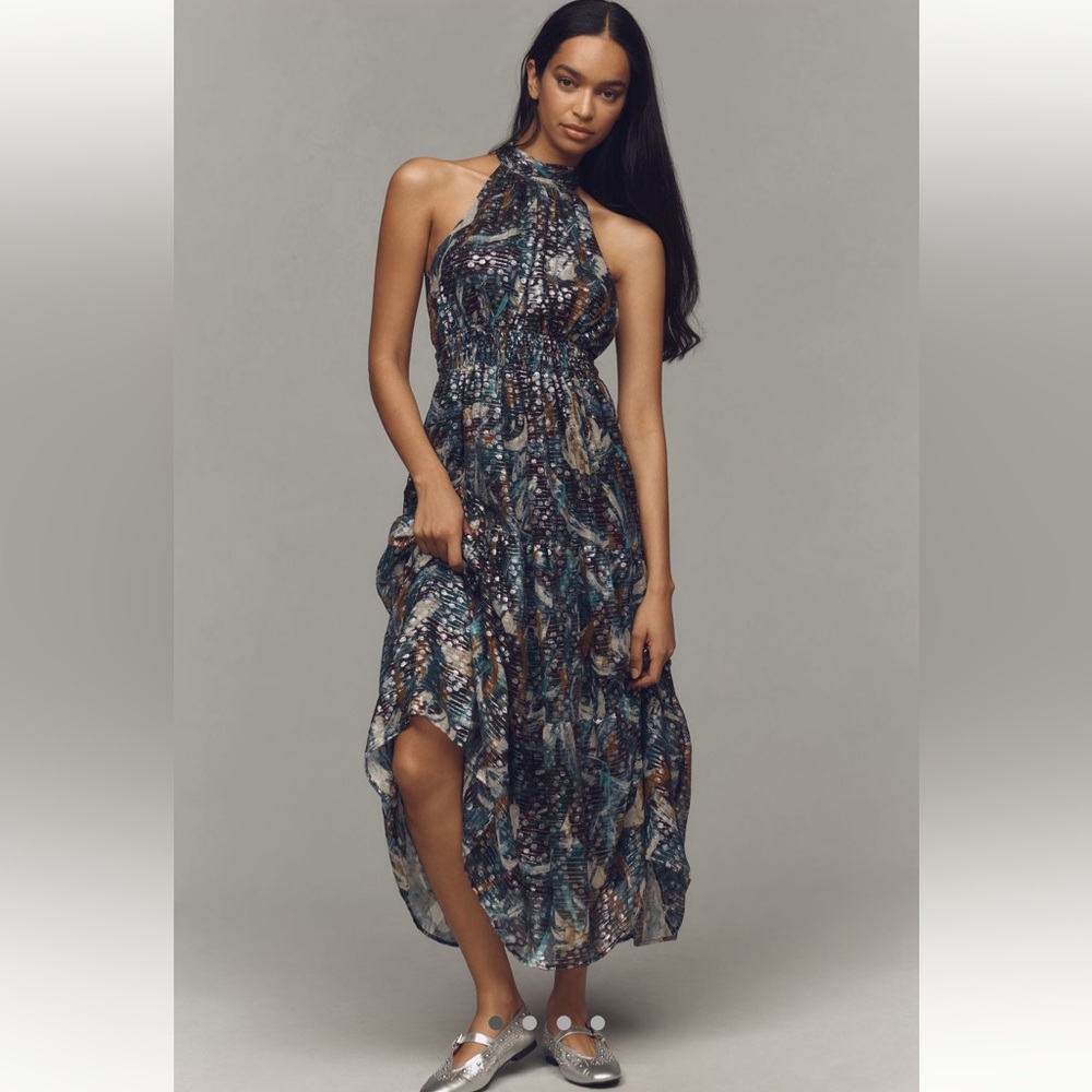 Anthropologie Somerset Maxi Dress: Halter Edition